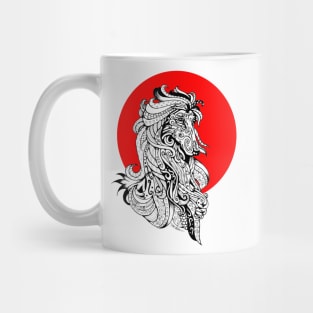 Maori Afghan Hound. Mug